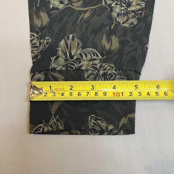Athleta Size 6 Trekkie North Printed Jogger Pant Green Floral Active Athleisure - Picture 5 of 10